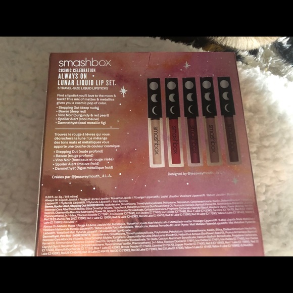 New SMASHBOX ALWAYS ON LUNAR LIQUID LIP SET - Picture 7 of 7
